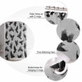 thumbnail image 6 of Shower Curtains for Bathroom-72"x84",Halloween Crow on Grey Waterproof Bath Curtain Grommet Shower Curtain Set with Hooks,Watercolor Animal Washable Bath Accessories, 6 of 9