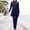 Blue, variant on Women Oversized Swimsuit Conservative Swimsuit Long Sleeve Trousers Swim Cap Three Piece Swimsuit Swimming T Shirts Surfing Swimsuits for Women plus Size Water Aerobics Swimsuits for Women plus Size