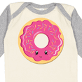 thumbnail image 4 of Inktastic Hot Pink Donut Boys or Girls Long Sleeve Baby Bodysuit, 4 of 5