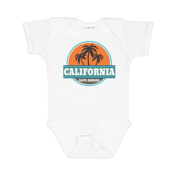 Inktastic Santa Barbara California Boys or Girls Baby Bodysuit