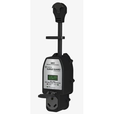 Hughes Autoformers Power Watchdog - Protection Surtension Bluetooth Pour Camping-car, Prise 30A Avec Arrêt D'urgence