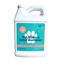 NOYATECH Pet Stain & Odor Remover – Enzyme-Activated Cleaner for Dog & Cat Urine, 128 oz | Safe for Carpets, Floors & Furniture | Non-Toxic & Pet-Friendly