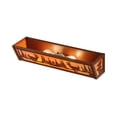 thumbnail image 3 of Meyda Tiffany 146914 Deer 2 Light 5" Tall Wall Sconce - Rust, 3 of 5