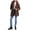 Brown, variant on Women’s Winter Jacket – Insulated Weather Resistant Quilted Mid-Length Puffer Parka Coat (S-3X)