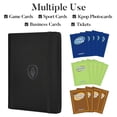 thumbnail image 3 of Carpeta coleccionable Fabmaker con 9 compartimentos para 360 tarjetas, color verde oscuro, 3 of 7
