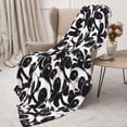 thumbnail image 3 of Rateoe Panda Pattern Flannel Throw Blanket, Ultra-soft Blanket for Bed, Couch, Car, Hypoallergenic Anti-pilling blanket-40"x30"(Vertical), 3 of 6
