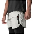 thumbnail image 2 of Pejock Men's 7" Muscle Training Shorts - Quick-Dry Woven Polyester, Zippered Pockets for Running, Gym, Fitness, 2 of 4