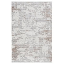 Safavieh Diamond Marshall Distressed Polyester Area Rug, Beige/Brown, 5'3" x 7'6"