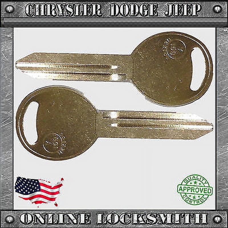 Bauer CH510 Replacement Key Set (2 Keys) – Works With CH501-CH750, Brockway, Eberhard, Southco, Wells Cargo