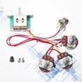 thumbnail image 1 of WHAMVOX 1 Set Bass Wiring Harness with Shielded Guitar Wire for Musicians and DIY Projects, 1 of 8