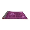 thumbnail image 2 of Ahgly Company Indoor Round Medallion Purple Traditional Area Rugs, 7' Round, 2 of 4