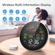 thumbnail image 4 of Tuya WIFI EstacióN MeteorolóGica Reloj de Mesa Probador de Temperatura Interior Exterior PronóStico del Tiempo TermóMetro HigróMetro A, 4 of 5