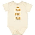 thumbnail image 3 of Inktastic Thanksgiving I Yam What I Yam Funny Boys or Girls Baby Bodysuit, 3 of 5