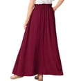 thumbnail image 6 of Cueply Long Skirts for Women Summer Maxi Skirt Elastic High Waist Tie Fashion Beach Dress with Pockets, 6 of 7
