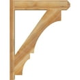 thumbnail image 3 of Ekena Millwork 6"W x 26"D x 34"H Balboa Rough Sawn Craftsman Outlooker, Western Red Cedar, 3 of 4
