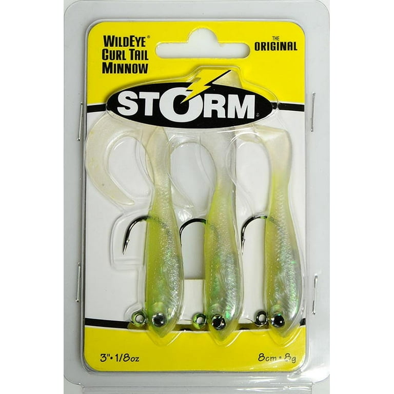 Storm WildEye Curl Tail Minnow 03 Fishing Lure 3
