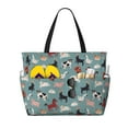 thumbnail image 1 of Fotbe Farm Animals 1 Bolsa de Viaje para Playa - Resistente al Agua, Bolsa Tote de Gran Capacidad y Ligera con 7 Bolsillos para Mujeres y Hombres, 1 of 7