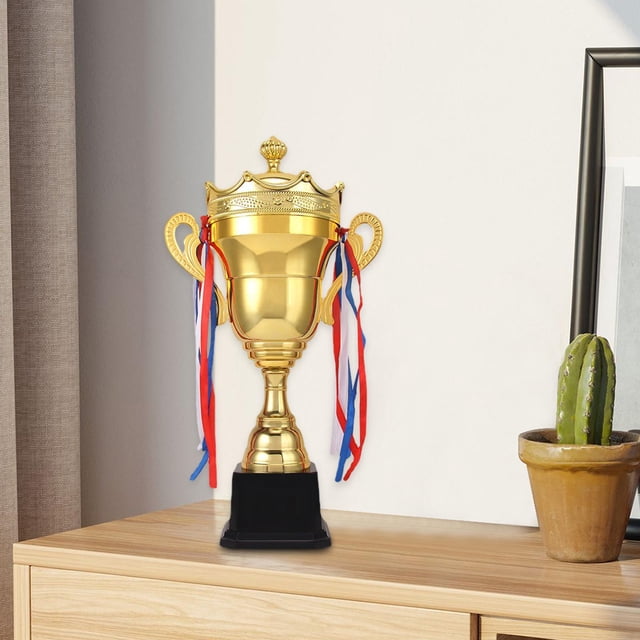 Premio Trofeo Accesorios con Recompensas Base Trofeos Pequeños para Niños Premio de Recuerdo para La Escuela Fútbol Béisbol Deportes Campeonatos Depor 50cm Baoblaze Trofeo de premio