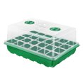 thumbnail image 3 of 1pc 24 Agujeros Semilla Starter Planta Grow Caja Con Domo Humedad () Verde, 3 of 5