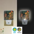 thumbnail image 2 of Yayeee LED Plug in Night Light for The Home with Auto Dusk to Dawn Light Sensors, 2 Pack, Forest Mushroom, 2 of 6