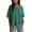 Green women striped t shirts a1, variant on Women Striped Casual Loose T-Shirts Round Neck Short Sleeve Comfortable Basic Soft Cotton Summer Vacation Travel Beach Daily Tops, Pink L