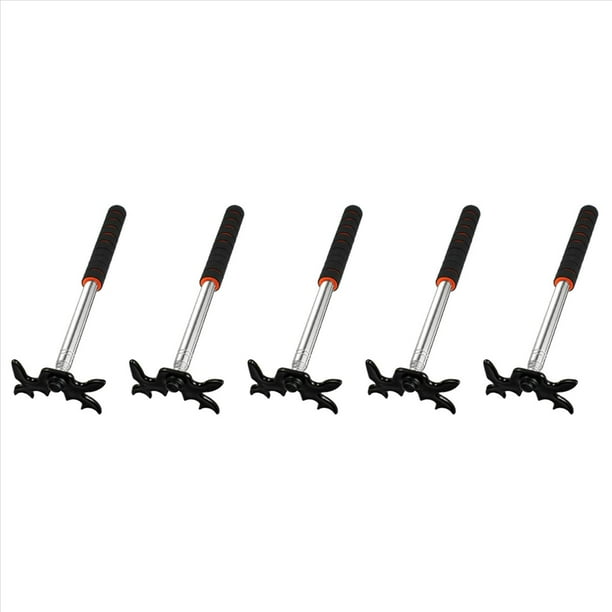 5X Puente Retráctil para Tacos de Billar con Cabezal de Puente, Accesorio de Taco de Billar para Mesa de Billar, Cabeza de Puente, Negro