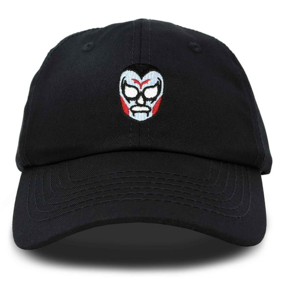 DALIX Lucha Libre Luchador Ball Cap Embroidered Hat in Black