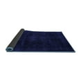 thumbnail image 2 of Ahgly Company Indoor Square Abstract Blue Modern Area Rugs, 6' Square, 2 of 4