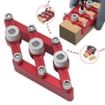 thumbnail image 3 of Self Centering Doweling Jig, Hole Drill Guide Tool  Hardness  for Drilling, 3 of 8
