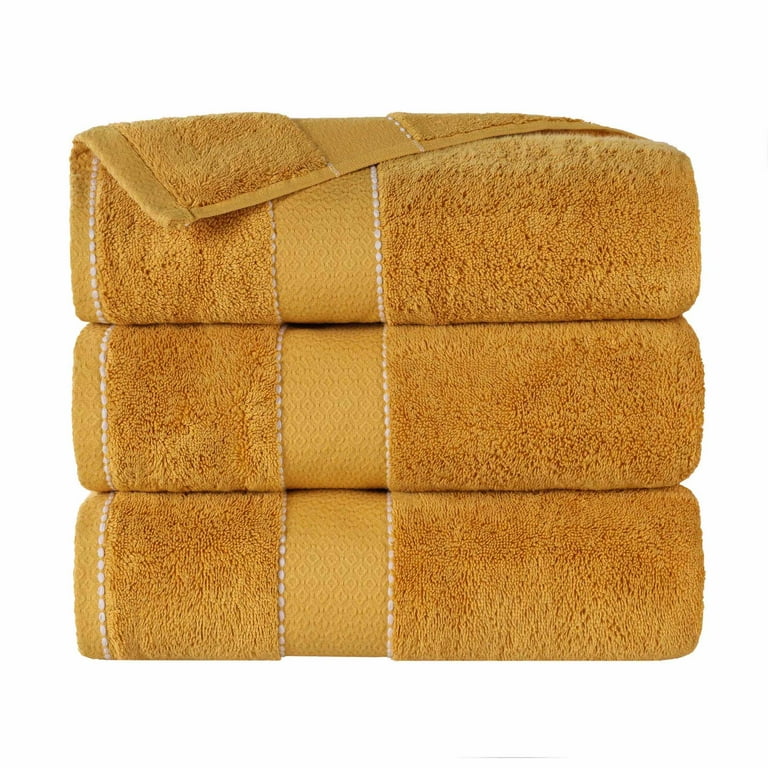 Superior Niles Egypt Produced Giza Cotton Bath Towel Set of 3