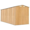thumbnail image 6 of vidaXL Storage Shed Outdoor Storage Shed for Backyard Patio Galvanized Steel, 6 of 7