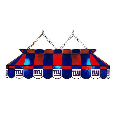 Nfl Ny Giants Billiard Lamp Stained Glass 40 Inch Walmart Com