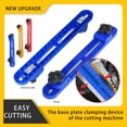 thumbnail image 2 of RUISINERY Adjustable Cutting Machine Base Guide Sawing Guide For Circular Sawing Electric Circular Sawing Milling Positioning Clam, 2 of 6