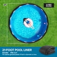 thumbnail image 2 of Almohadilla para piscina elevada, redonda, de 21 pies, de Modern Innovations, 2 of 6