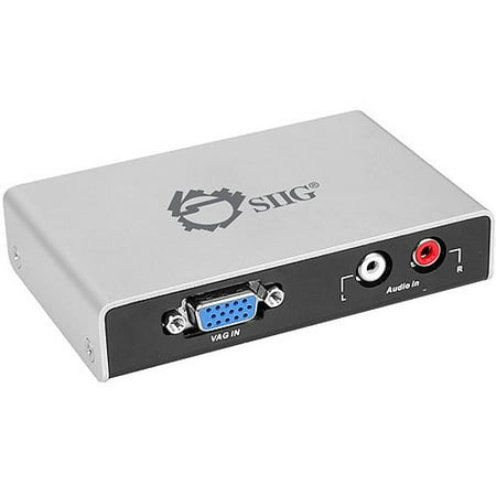 SIIG VGA and Audio to HDMI Converter SIIG VGA and Audio to HDMI Converter