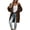 Coffee, variant on Vedolay Tops Women's Casual Open Front Long Sleeve Work Business Lapel Jacket with Pockets,Khaki M