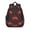 Game Controller Red-2, variant on Game Controller Red Pattern Backpack for School, Cute School Bag with Adjustable Shoulder Straps and Padded Back, 15"x11.42"x5.5"