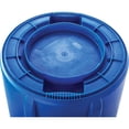 thumbnail image 4 of Rubbermaid Commercial, RCP263273, Heavy-Duty Recycling Container, 1, Blue, 32 Gal, 4 of 5