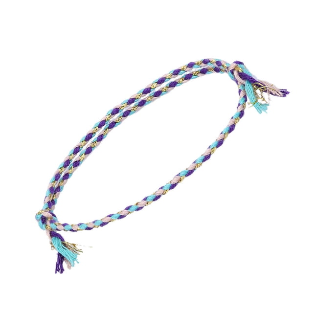 Sonducket trenzada de punto multicolor joyería estética tejida a mano ganchillo Universal Beach Teen Girls Accesorios Ropa, zapatos y accesorios Miscelánea tipo 16
