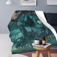 thumbnail image 6 of Hogwarts Legacy Blanket Super Soft Cozy Throw Blanket Fuzzy Comfy Flannel Blanket Warm Plush Blankets For Couch, Sofa, Bed 80"X60", 6 of 6