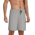 thumbnail image 2 of Wukai Gary Men’s Short Pajama Pants With Pockets Soft Sleep Pj Shorts for Men-4X-Large, 2 of 6