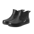 thumbnail image 5 of KANG Water Shoes Men's Dining Car Washing Low Top Work Shoes Kitchen Shoes Rain Boots Collar Gardening Boots Ultra Lightweight Portable Garden Shoes, 5 of 8