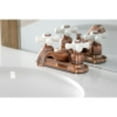 thumbnail image 3 of Kingston Brass KB606PX Restoration 4 in. Centerset Bathroom Faucet, Antique Copper, 3 of 5