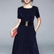 thumbnail image 4 of Wide Elastic Waist Cinch Stretch Waistband Retro Clasp Buckle Belt, 4 of 5