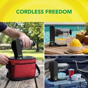 Yonanas Portable Shaved Ice Maker Cordless and Rechargeable Hands-Free Operation for Fluffy Snow Cones, Slushies and Frozen Drinks, USB-C Charging