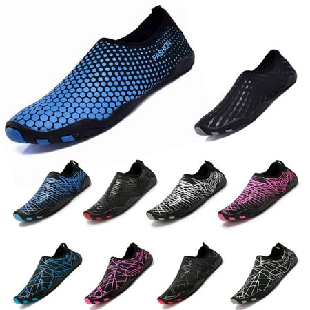 

Unisex Swimming Water Shoes Non-Slip Breathable Sneakers Men Women Diving Beach Shoes Wading Barefoot Shoes Aqua Shoes 35-46#