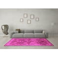 thumbnail image 3 of Ahgly Company Indoor Rectangle Oriental Pink Industrial Area Rugs, 5' x 8', 3 of 4