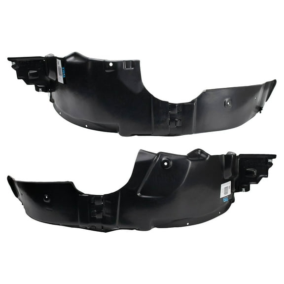 TRQ Inner Fender Liner Set Compatible with 2016-2019 Chevrolet Spark BDA14884