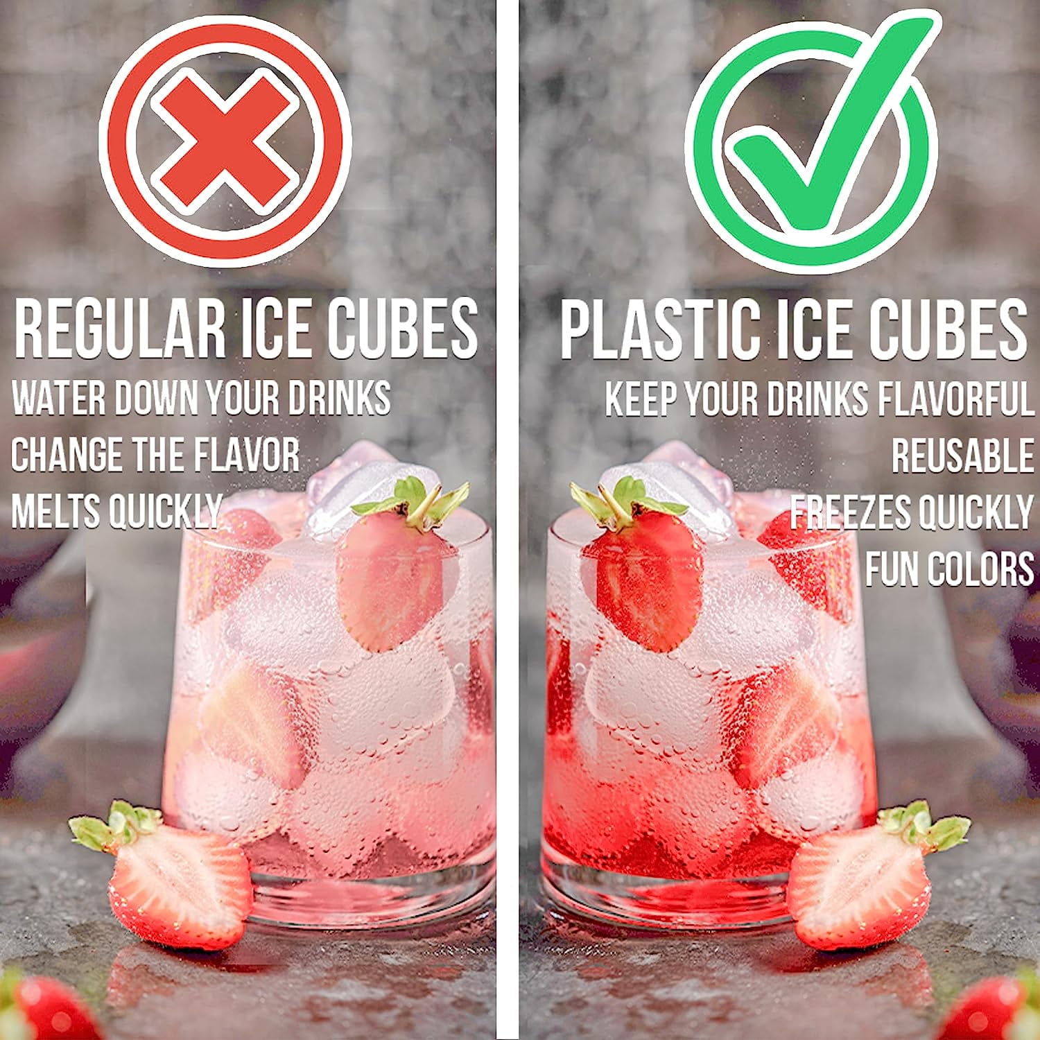 Stay Cool with Cocktail Ice Cubes - DRINKING IN AMERICA