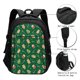 thumbnail image 3 of Easygdp green Christmas Element Mochila para Laptop de Viaje con Puerto USB, Mochila para Laptop con Puerto de Carga USB para Mujeres y Hombres, 3 of 7